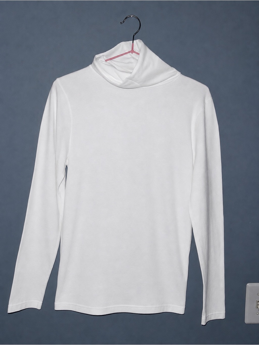 J. Crew White Long Sleeve Tee MEDIUM